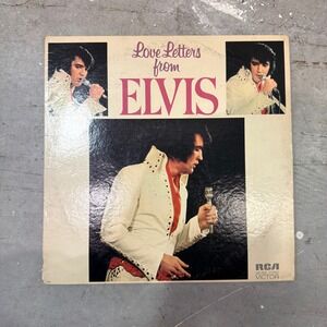 Elvis Presley Vintage Record Vinyl, Love Letters From Elvis, RCA Victor
